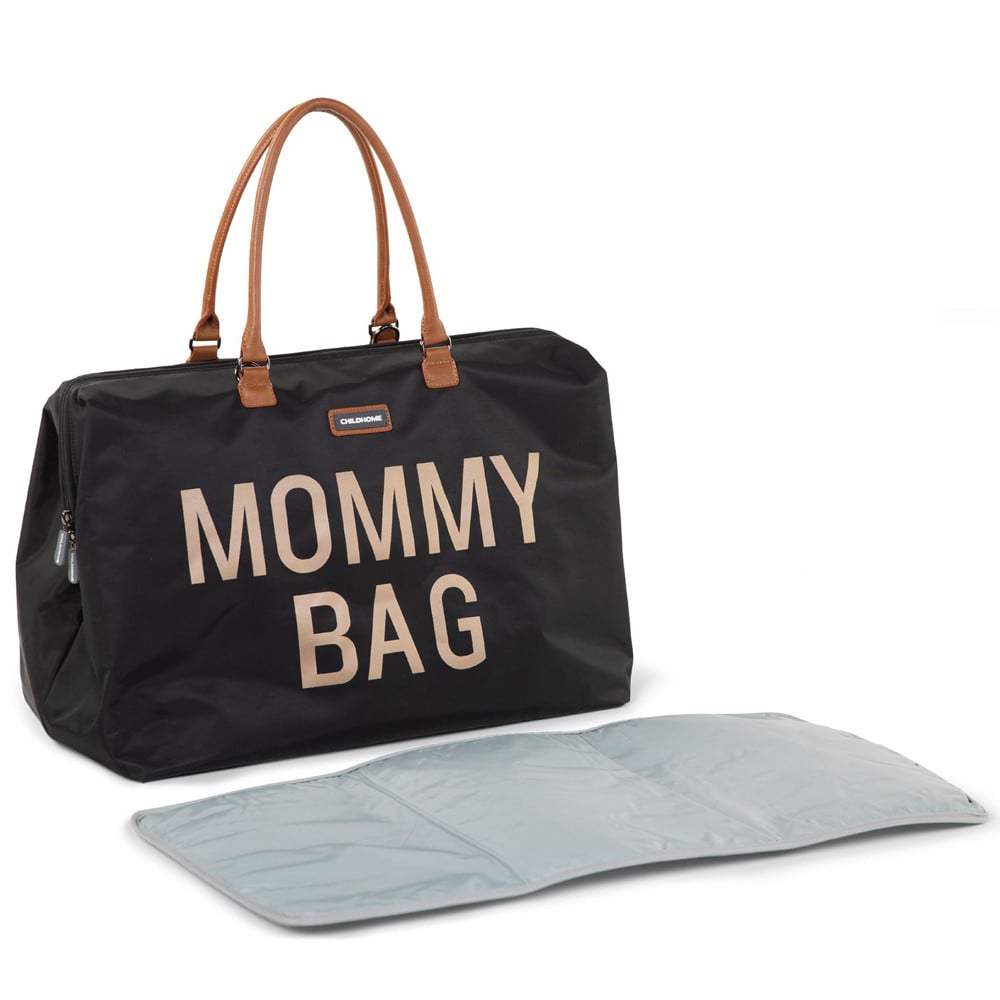 Geanta de infasat Childhome Mommy Bag Negru