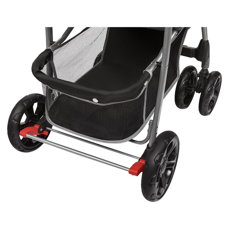 Carucior sport, Lionelo, Emma Plus, Cu tavita, 2 Suporturi pentru pahar, Geanta accesorii, Conform cu standardul european de securitate EN1888-1, Stone