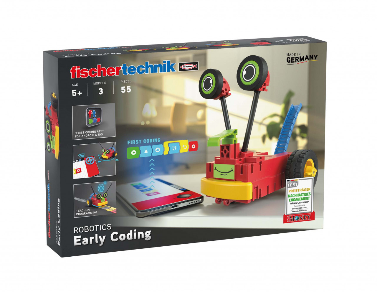 Kit STEM Early Coding, Fischertechnik