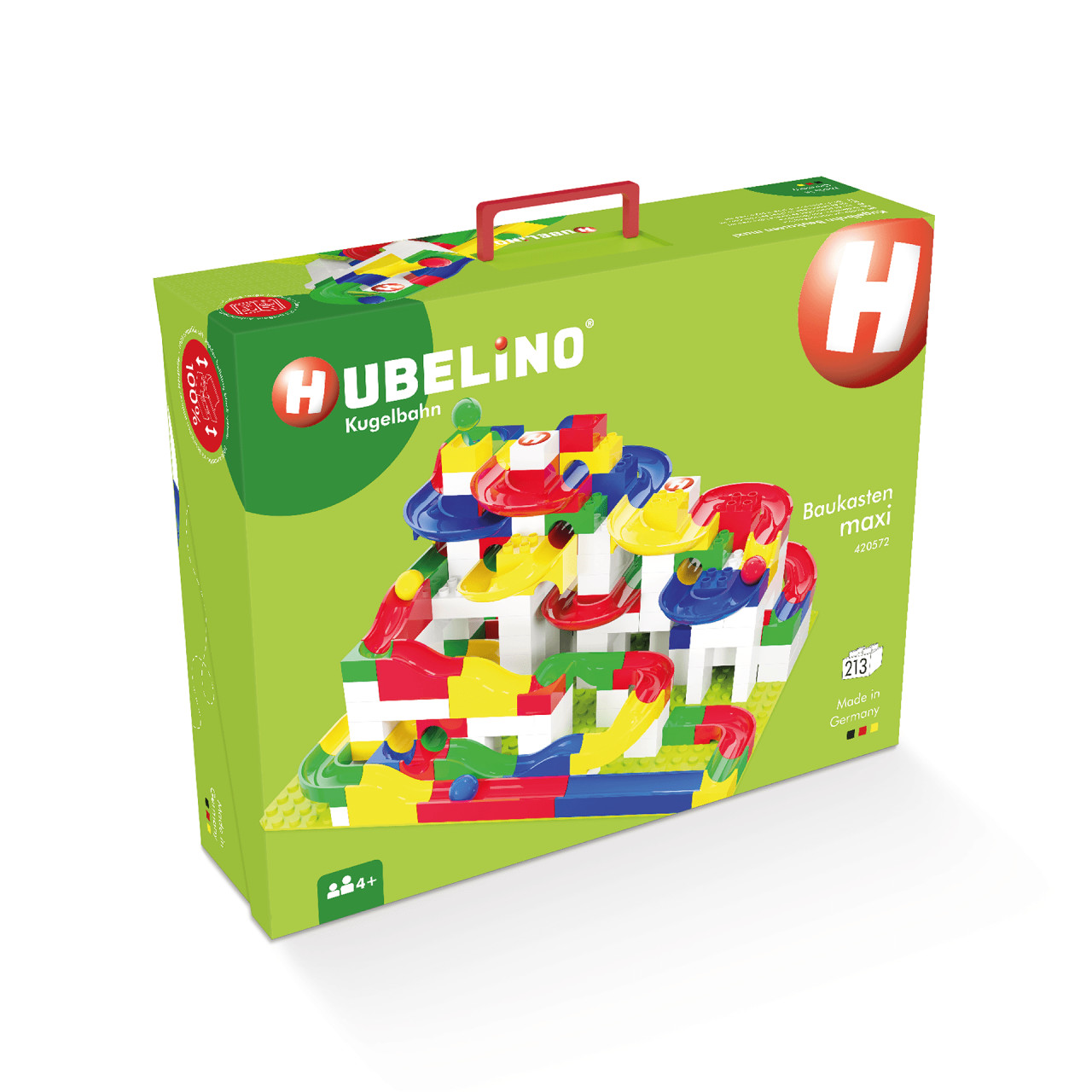 Jucarie de construit pentru copii Marble Run Hubelino (213 piese)