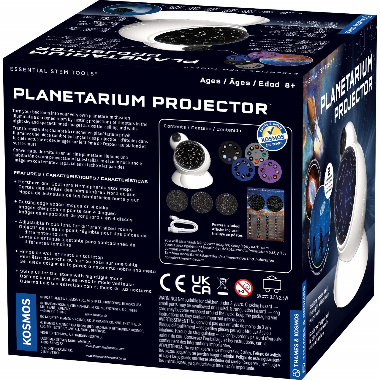 Kit STEM Proiector Planetarium, Thames & Kosmos