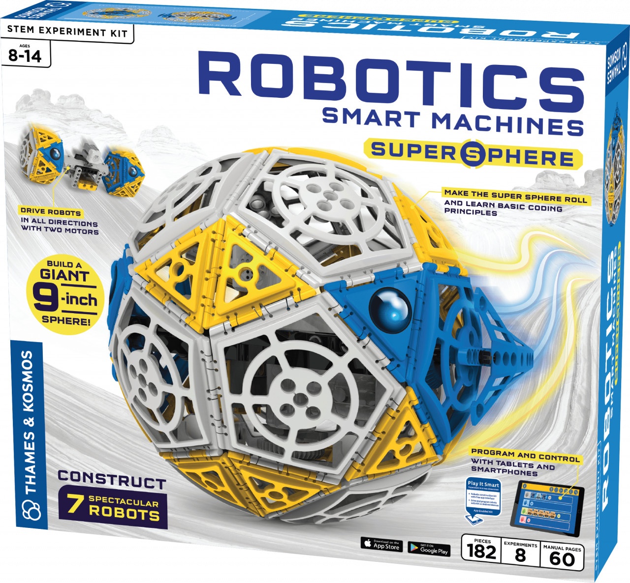 Kit STEM Roboti inteligenti Super Sfera, Thames & Kosmos