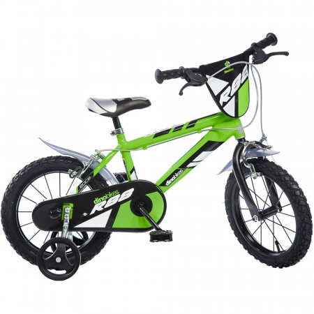 Bicicleta copii Dino Bikes 14&#039; R88 verde - Img 1