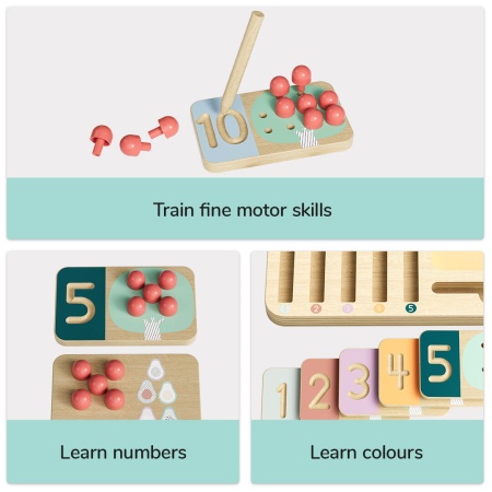 Joc matematic - Copacei cu fructe - Img 1