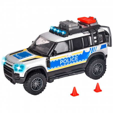 Masina de politie Majorette Land Rover cu lumini si sunete - Img 1