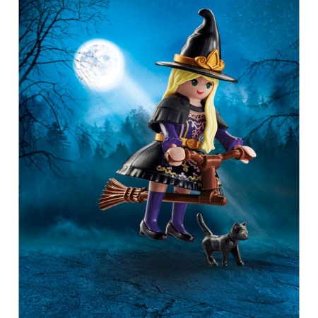 Playmobil - Figurina vrajitoare cu pisica