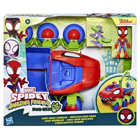 SPIDEY SI PRIETENII LUI UIMITORI MARVEL VEHICUL DINO WEBS CRAWLER - Img 1