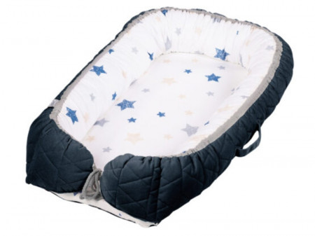 Baby Nest Klups Albastru Marin V105