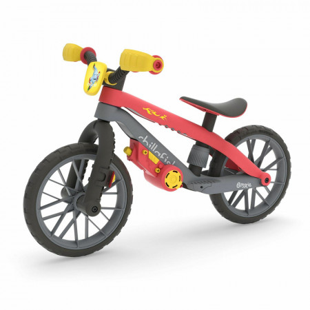 Bicicleta de echilibru, Chillafish, BMXie Moto, Cu suruburi si surubelnita pentru copii, Cu sunete reale Vroom Vroom, Cu sa reglabila, Greutatate 3.8 Kg, 12 inch, Pentru 2 - 5 ani, Red - Img 1