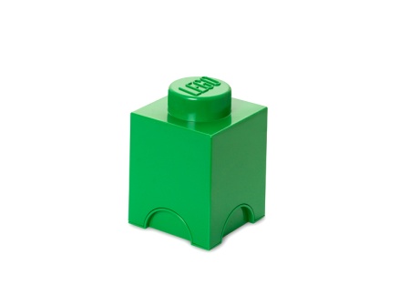 Cutie depozitare LEGO 1 verde inchis - Img 1