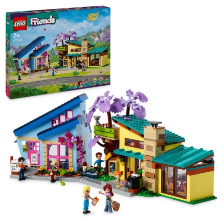 LEGO FRIENDS CASELE FAMILIALE ALE LUI OLLY SI PAISLEY 42620