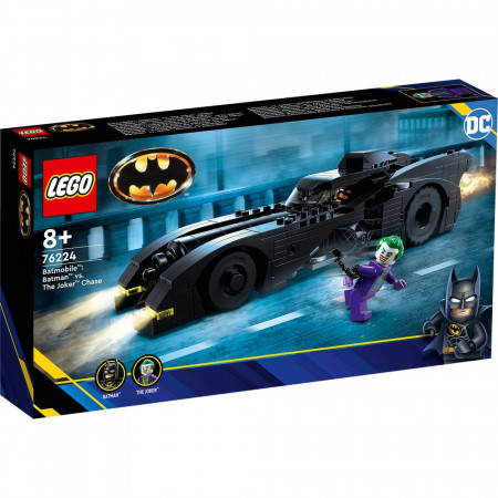 LEGO SUPER HEROES BATMOBILE BATMAN PE URMELE LUI JOKER 76224