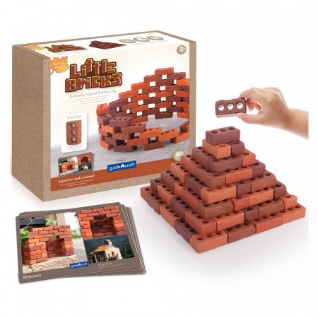 Little Bricks 60 de piese, Guidecraft - Img 1