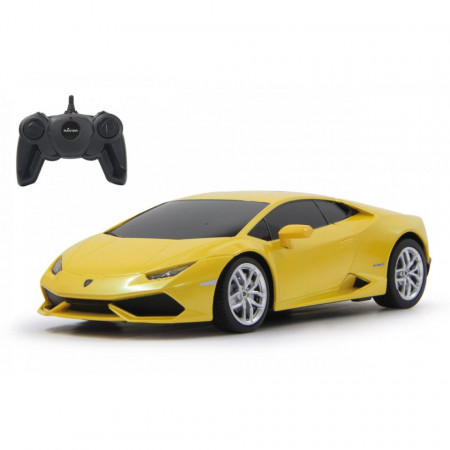 MASINA CU TELECOMANDA LAMBORGHINI HURAC√ÅN LP610-4 GALBEN CU SCARA 1 LA 24