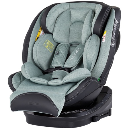 Scaun auto Chipolino Hypnotic I-Size 40-150 cm cu sistem Isofix si sezut rotativ basil - Img 1