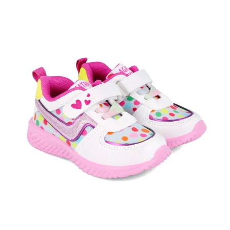 Sneakers pentru fetite, alb, Agatha Ruiz de la Prada