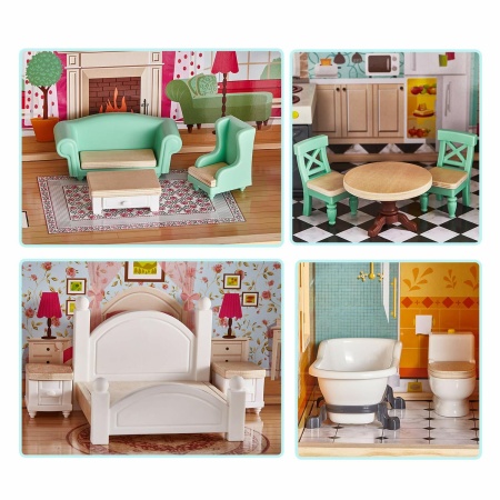 Casuta din lemn pentru papusi - In vacanta - Img 1