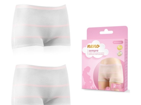 Neno Sempre - Chiloți postnatali reutilizabili, L, 2 buc - Img 1