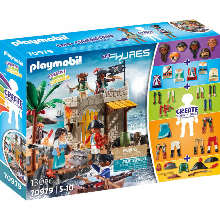 Playmobil - Creeaza Propria Figurina - Insula Piratilor - Img 1