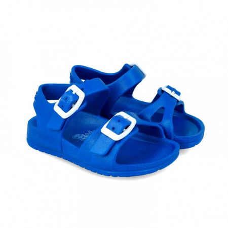 Sandale din cauciuc pentru copii Garvalin, azul
