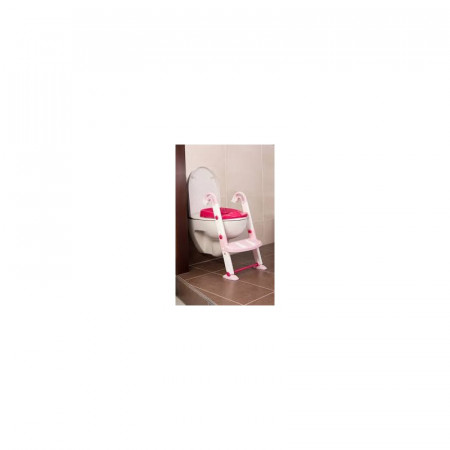 Scara cu reductor WC si olita White Tender rose Kidskit Rotho-babydesign - Img 1
