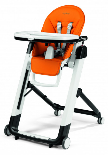 Scaun De Masa, Peg Perego, Siesta 2 in 1 Follow Me Arancia