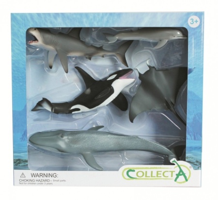 Set de 5 figurine pictate manual Viata Marina