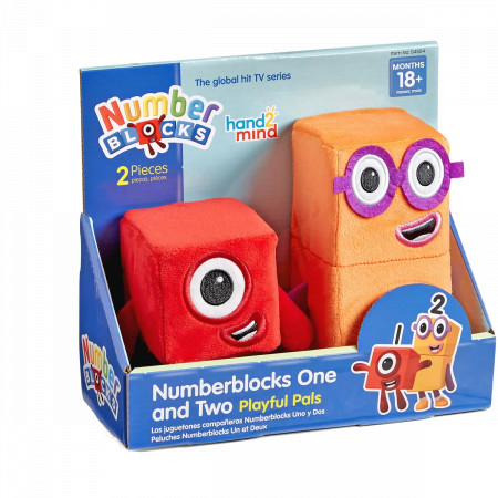 Set mascote din plus Numberblocks - Unu &amp; Doi - Img 1