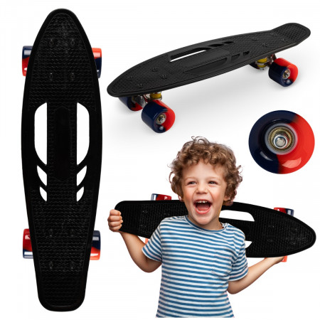 Skateboard copii, Qkids, Galaxy - Navy Blue