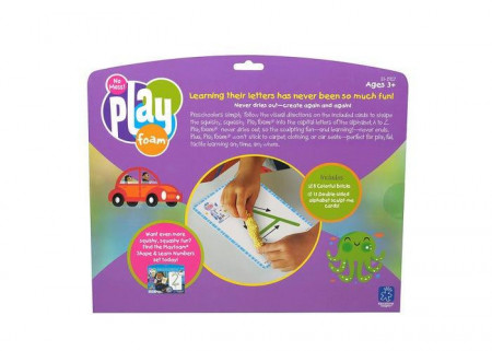 Spuma de modelat Playfoam™ - Descopera alfabetul