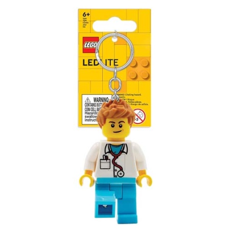 Breloc LEGO Iconic cu LED - Barbat Doctor - Img 1