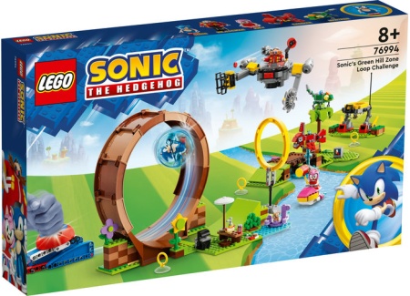 LEGO SONIC PROVOCAREA CU BUCLA A LUI SONIC DIN ZONA GREEN HILL 76994