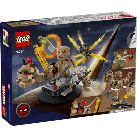 LEGO SUPER HEROES OMUL PAIANJEN VS SANDMAN BATALIA FINALA 76280