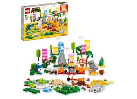 LEGO SUPER MARIO SET DE CREATOR CUTIA DE UNELTE PENTRU CREATIVITATE 71418