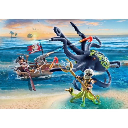 Playmobil - Batalia Cu Cefalopodul Urias