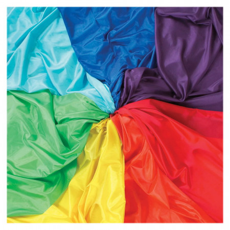 Rainbow Habutae, set 7 bucati de material colorat, TickiT