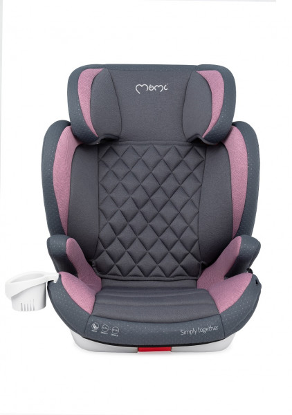 Scaun auto cu isofix Quick Fix, Momi, 15-36Kg, Pink