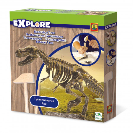 Set de arheologie pentru copii cu dinozaur - Img 1