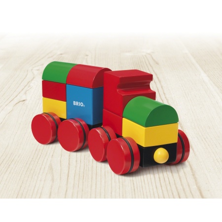 Brio - Tren Magnetic Cu Roti Rosii