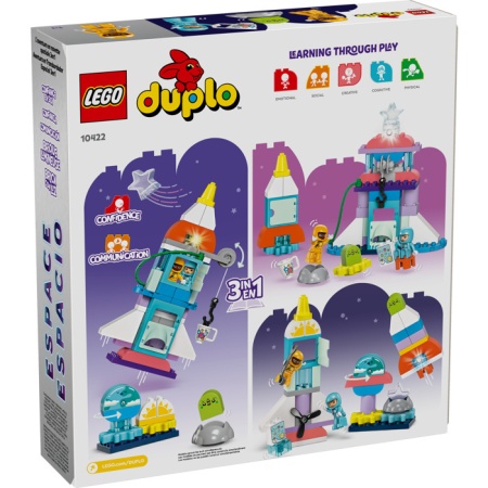 LEGO DUPLO AVENTURA CU NAVETA SPATIALA 3 IN 1 10422