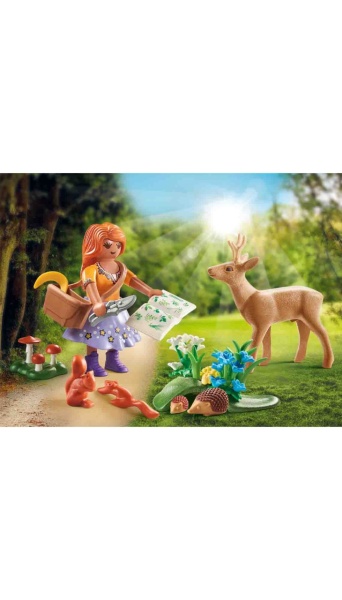 Playmobil - Set Cadou Femeie Cautatoare De Plante