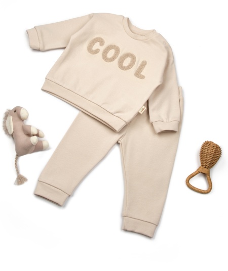 Set bluzita si pantaloni COOL - Stone, BabyCosy