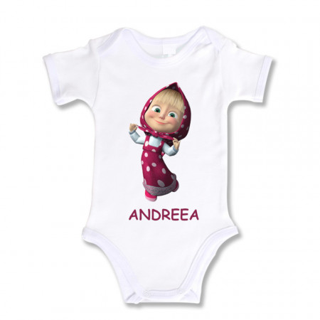 Body Bebe Personalizat Masha