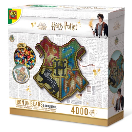 Harry Potter - Set margele de calcat Beedz - Stema Hogwarts