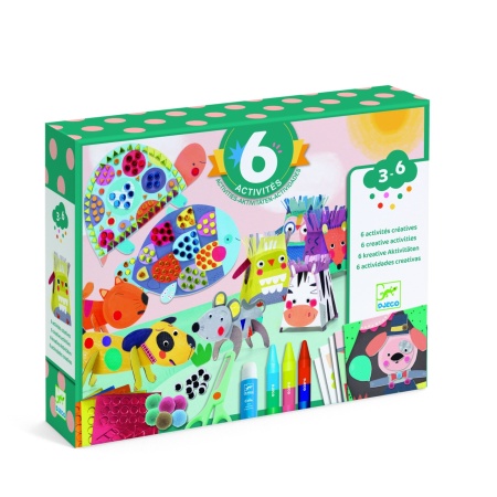 Joc creativ Casa animalelor, Djeco
