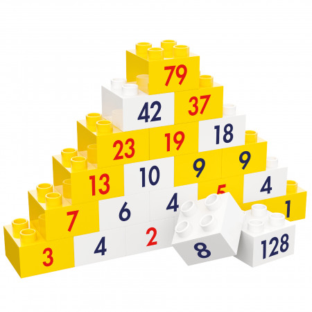 Joc Piramida numerelor - Prof.Kortenkamps Hubelino (230 piese)