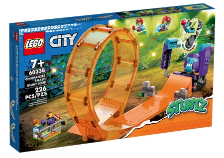 LEGO CITY STUNTZ CASCADORIE ZDROBITOARE IN BUCLA 60338