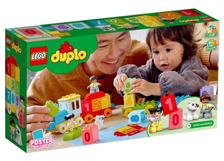 LEGO DUPLO PRIMUL MEU TREN CU NUMERE - INVATA SA NUMERI 10954