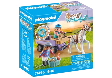 Playmobil-CARUTA CU PONEI