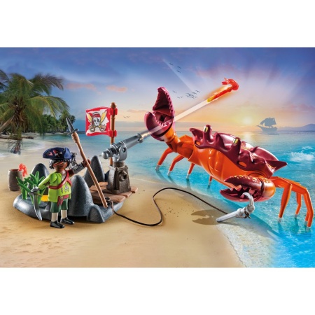 Playmobil - Lupta impotriva crabului urias